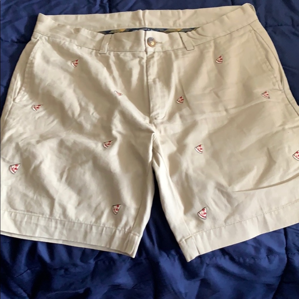 Men’s Pizza Khaki Shorts